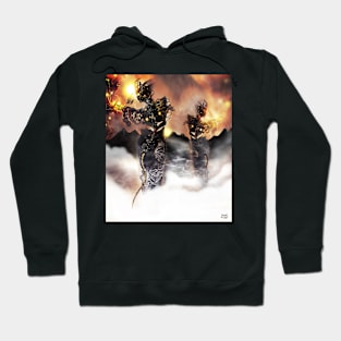 Mechanised Desert wanderers [Digital Figure Illustration] Version 1 Hoodie